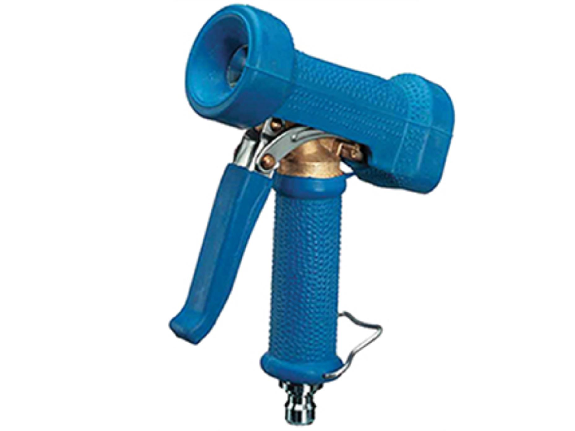 Tuyau Air Comprimé Hybride PVC/caoutchouc Gris - Longueur 10m - Raccords Rapides 1/4" Acier - Pression Max 300 PSI